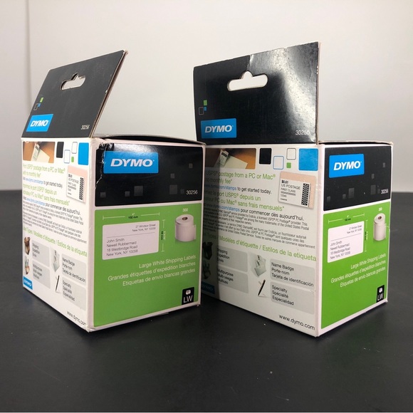 Dymo Shipping Labels - 2.31" X 4" 1 Roll Label White (30256) Lot Of 2 - Picture 6 of 9